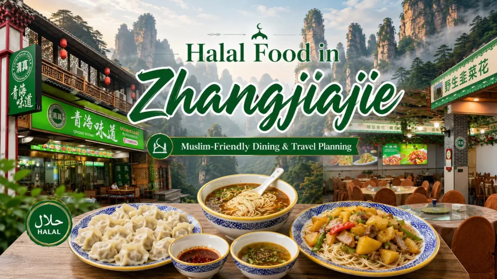 Panduan makanan halal di Zhangjiajie untuk tempat makan ramah Muslim dan perencanaan perjalanan