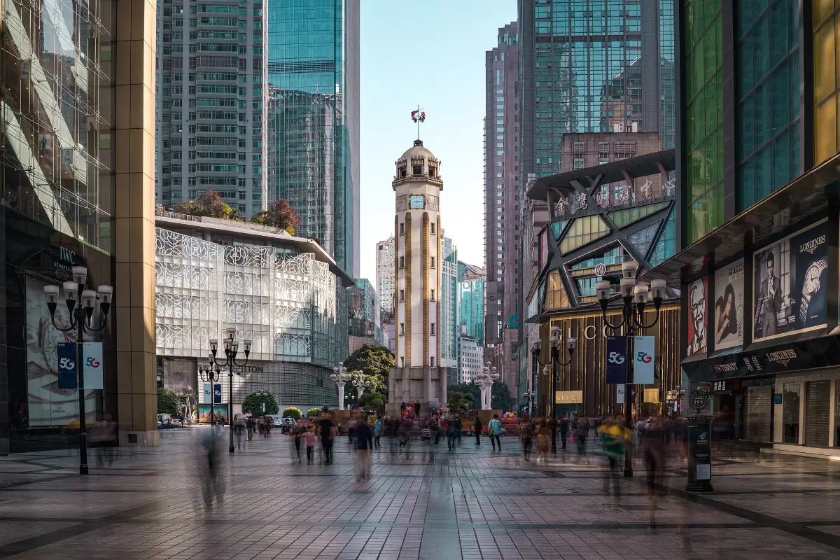 Jalan Pedestrian Jiefangbei
