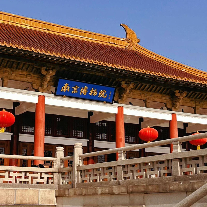 Galeri Museum Nanjing di Jiangsu, salah satu museum terbesar di China