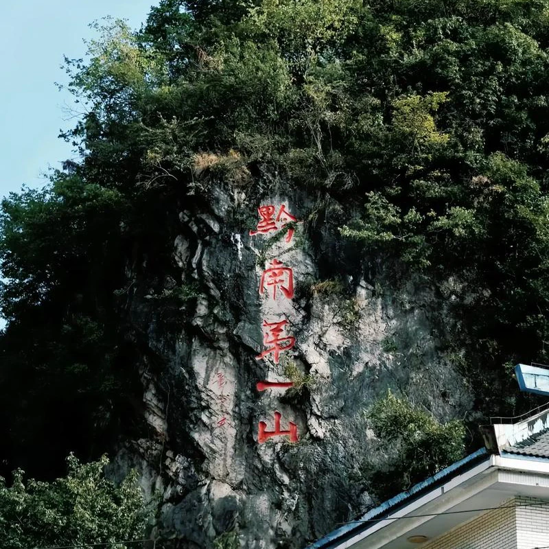 Jalur hutan dan monyet liar di Taman Gunung Qianling, Guiyang