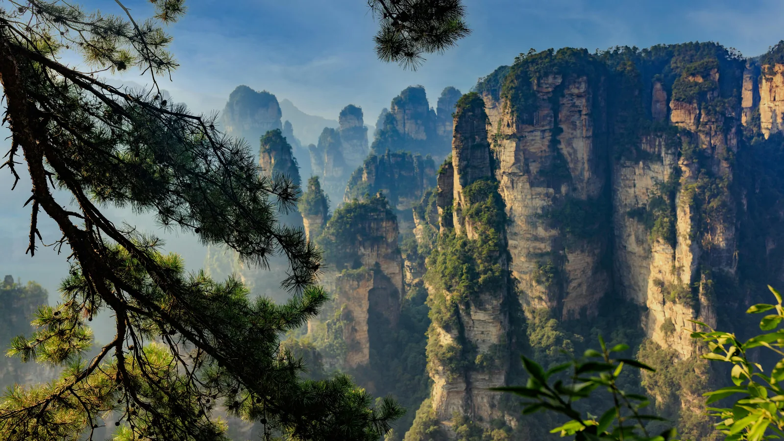 Perencanaan makanan halal di Zhangjiajie untuk pilar-pilar batu pasir Taman Hutan Nasional Zhangjiajie